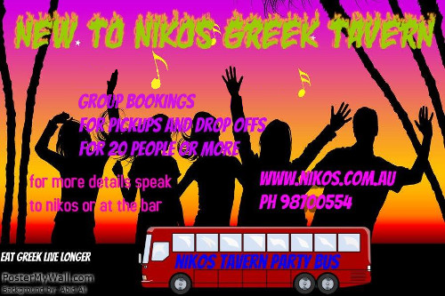 Group bookings bus now availiable for pickups and drop offs for 20 people or more
